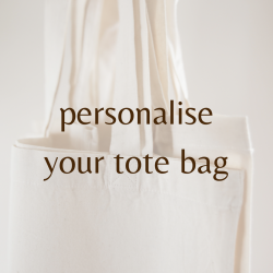 personalized tote bag